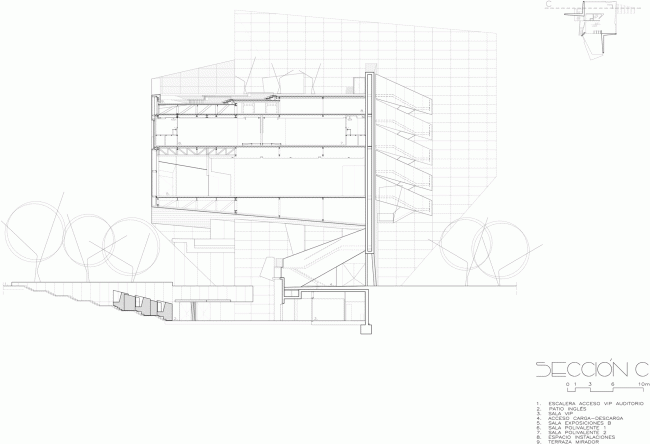 Культурный центр CaixaForum в Сарагосе © Estudio Carme Pinós