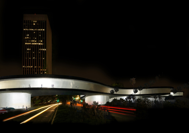 Новое здание Музея искусства округа Лос-Анджелес LACMA