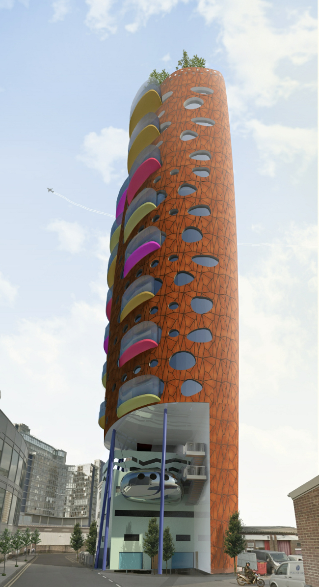 Башня Heliport Heights © aLL Design