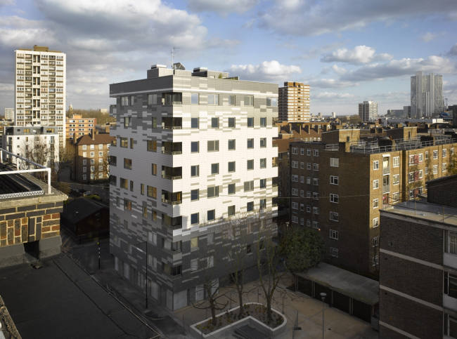 Жилой дом Stadhaus в Лондоне © Waugh Thistleton Architects