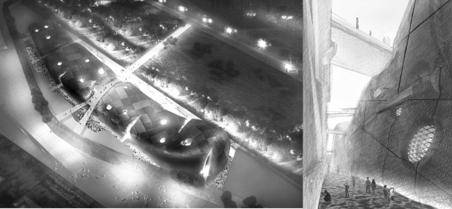 National Center for Contemporary Arts. Contest proposal � Sergey Estrin Architects