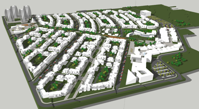 A city distric in Novorossiysk � Sergey Estrin Architects