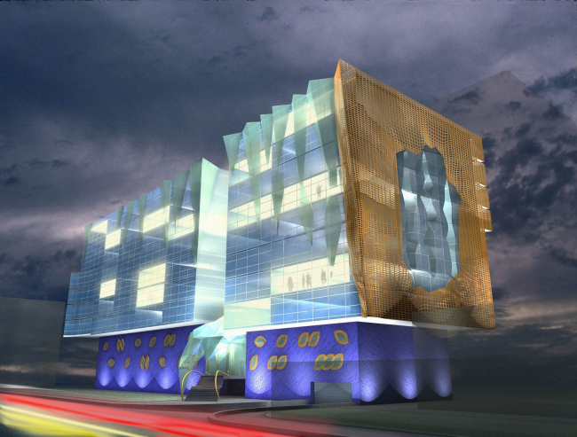 Residential building for Capital Group 2011 � Sergey Estrin Architects