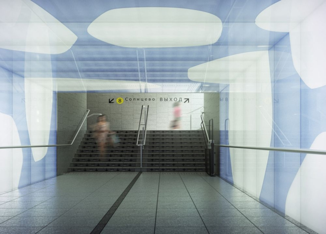 Project of "Solntsevo" station � Anton Barklyansky