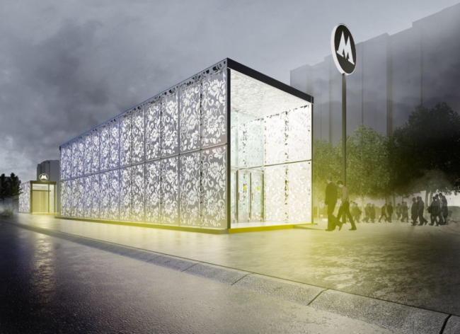 Project of "Novoperedelkino" station � Eugene Leonov