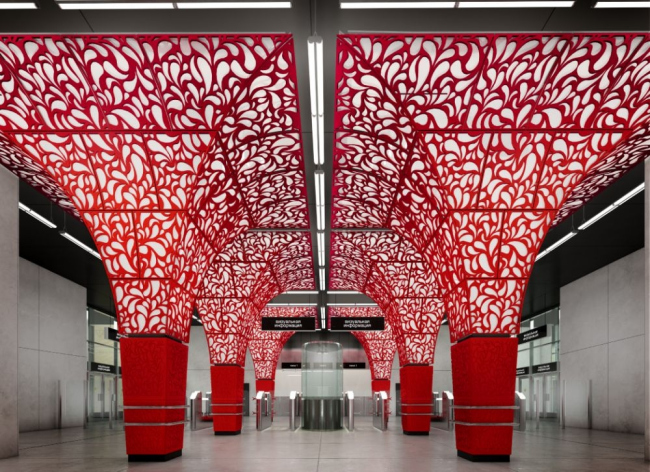 Project of "Novoperedelkino" station � Eugene Leonov