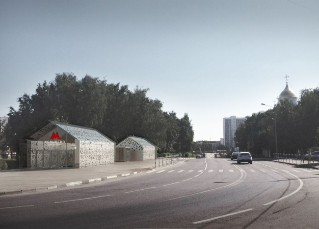 Project of "Solntsevo" station � NEFA ARCHITECTS [NEFARESEARCH]