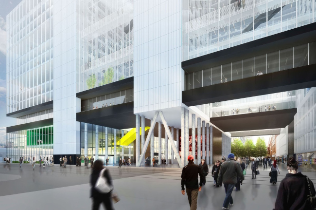 ���������������� ������ �� ����� ���������, 8 � Poortcentraal / OMA / BAM