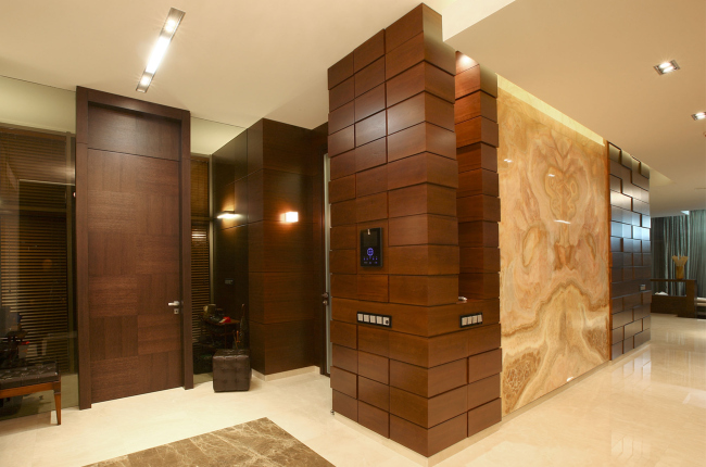Country house in Moscow area. Bathroom design � Fourth dimension