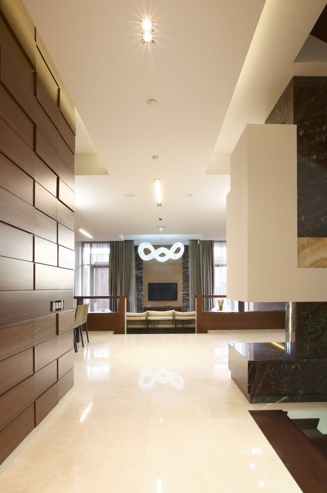 Country house in Moscow area. Interior design � Fourth dimension