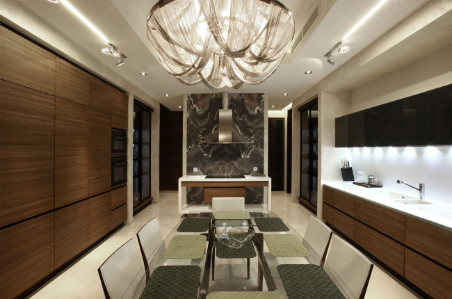 Country house in Moscow area. Dining room � Fourth dimension