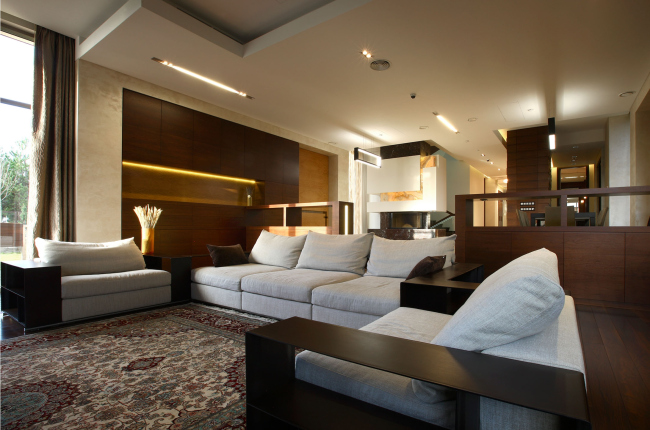 Country house in Moscow area. Drawing room � Fourth dimension