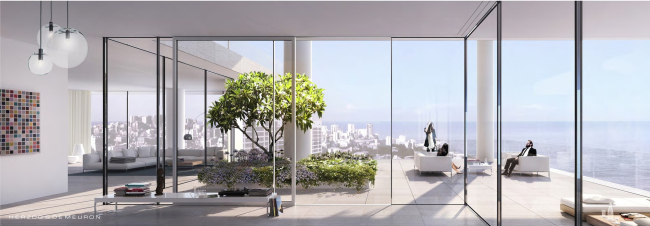 Жилой комплекс Beirut Terraces © Herzog & de Meuron