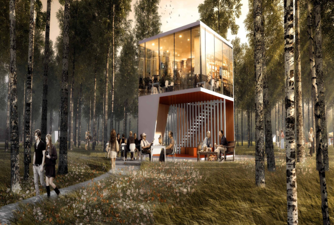 ������ �����. ������ ������ ����. ������: Turenscape (�����), �� ������� (������), MIX Design Studio, AECOM LLC (������)