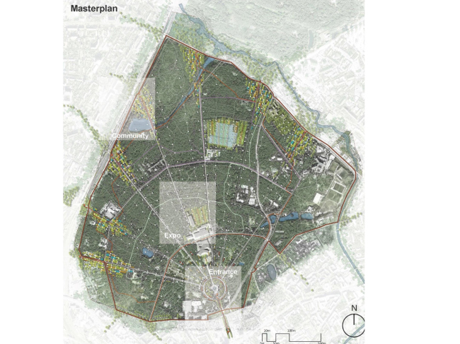 Third place. "Vremya Chaya" ("Tea Time") Project. Authors: Turenscape (China), Strelka (Russia), MIX Design Studio, AECOM LLC (Russia)