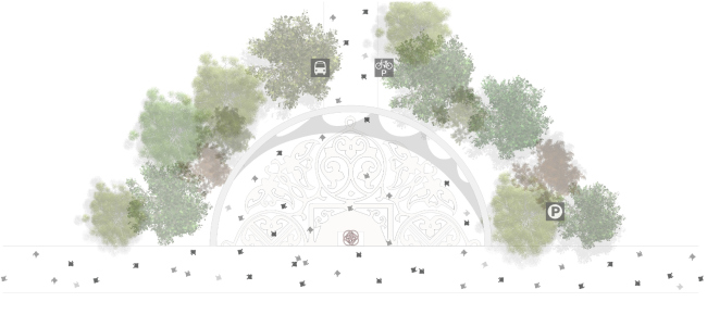 Third place. "Sokolniki Park: Legacy Evolution". Authors: Lola Landscape architects (Netherlands), Architectural group  (Russia), Taller 301 (Columbia), Land + Civilization Compositions (Netherlands), Symboisis Grontmij Belgium NV (Belgium), Studio Tra