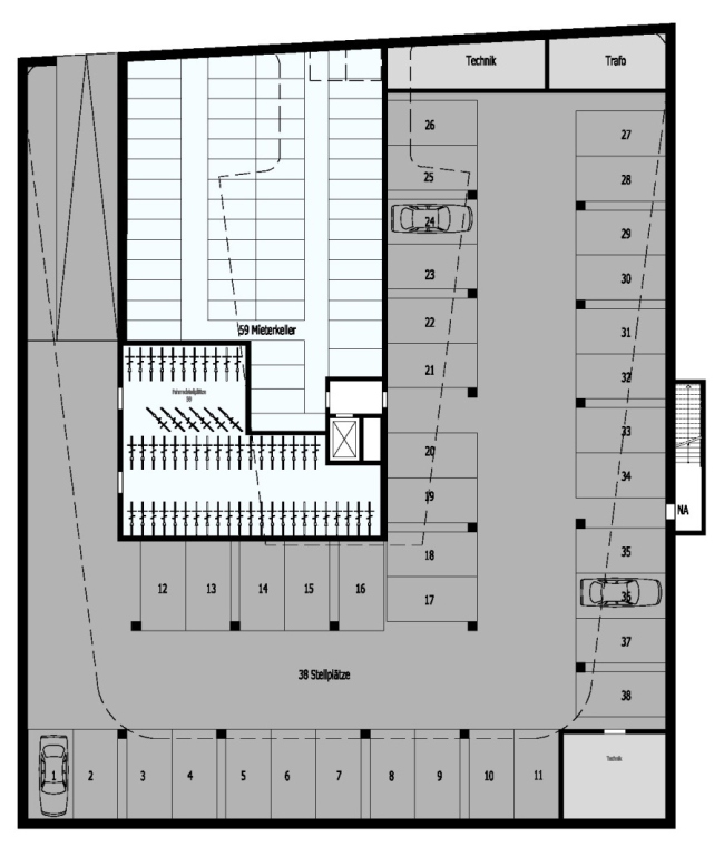 White Cube residential complex  nps tchoban voss