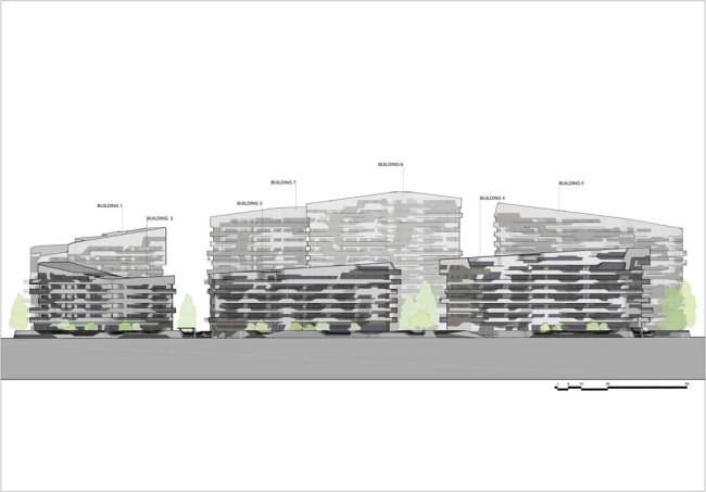   CityLife Hadid Residences  Zaha Hadid Architects