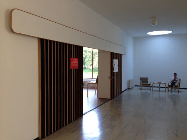 Библиотека Аалто в Выборге. Вход в лекционный зал. Фотография © «ДНК аг»