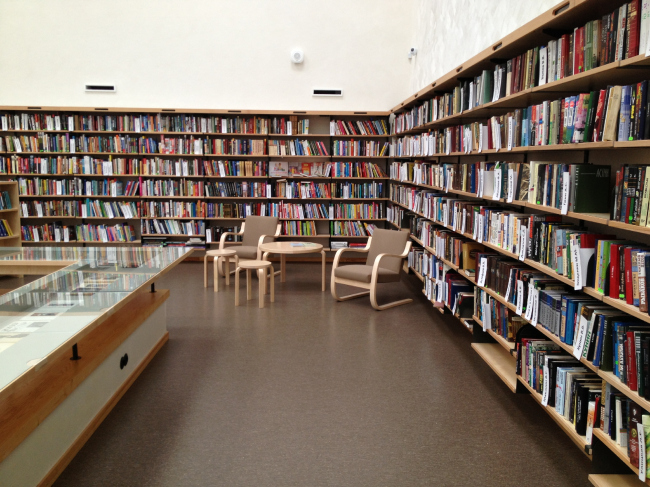 Библиотека Аалто в Выборге. Читальный зал. Фотография © «ДНК аг»