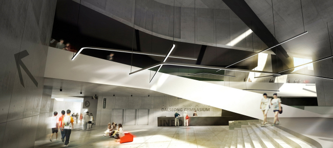 Project of a sport complex for the district of Dalseong-gun,South Korea � "A.Len" Architectural Bureau