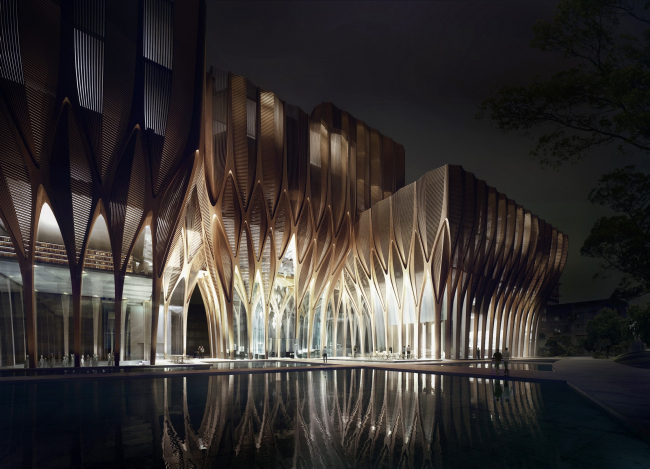 Институт Sleuk Rith © Zaha Hadid Architects