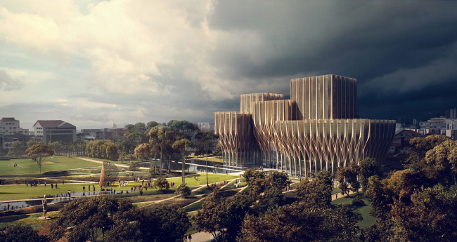�������� Sleuk Rith � Zaha Hadid Architects