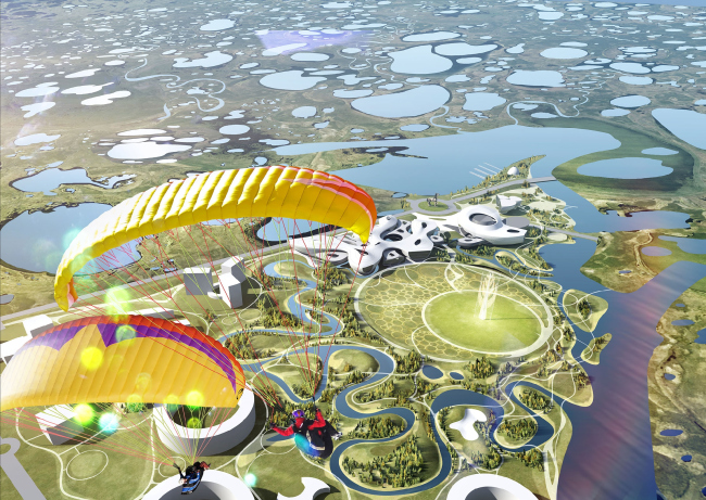 The project of the complex "Olonkho Land" in Yakutia � "Atrium"