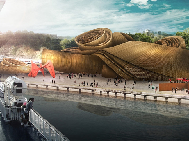 ������ 1-�� ���� �������� �� ��������� ����� ����������� � ���������. �����������: designguggenheimhelsinki.org