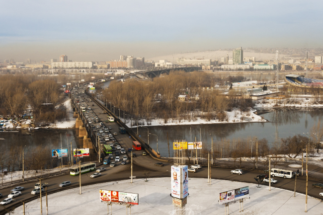 Панорама Красноярска. Фотография © Сергей Филинин  http://feelek.livejournal.com