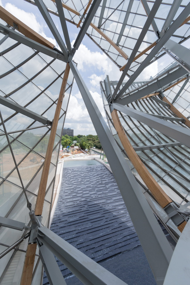 ���� Louis Vuitton. ����: Iwan Baan ��� Fondation Louis Vuitton � Iwan Baan