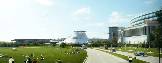 ����� ������������ ��������� ������� ������. ������������ ������������� Lucas Museum of Narrative Arts 
