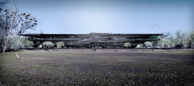 ������ Gilles Retsin  Architect. Gilles Retsin, Lieven Block, Lei Zheng. Bruges/ Belgium. �����������: www.ligetbudapest.org