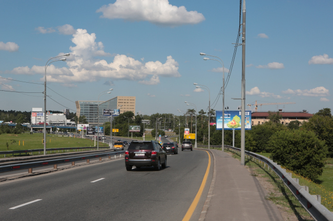 Administrative and business center at the Rublev Shosse, 2014 Sergey Kiselev and Partners. Photo � Aleksey Kholopov
