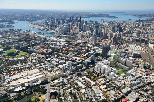  One Central Park.  Ateliers Jean Nouvel.   PTW Architects.  Ateliers Jean Nouvel