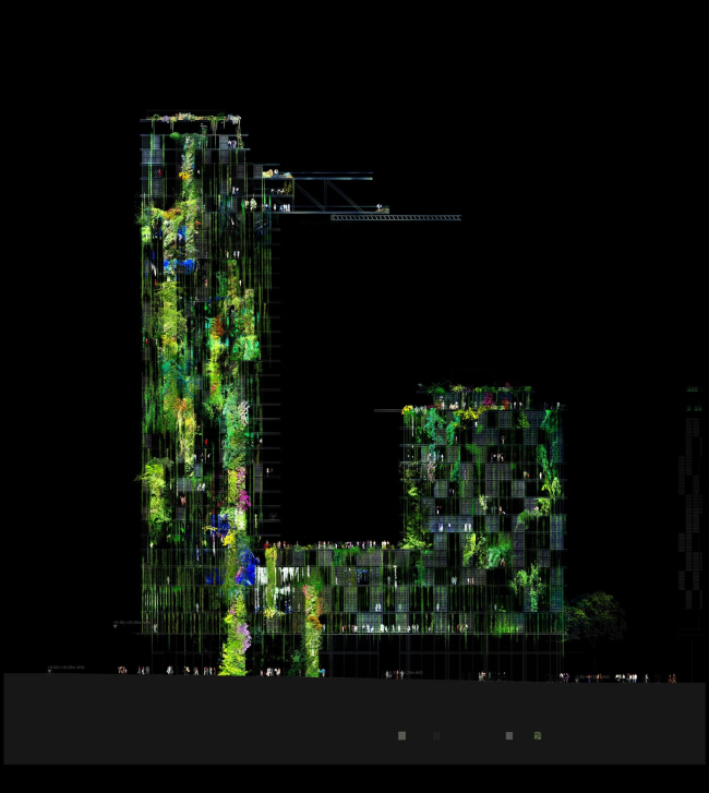 ����� One Central Park. ����������� Ateliers Jean Nouvel. ������� �������� PTW Architects. ������������� Ateliers Jean Nouvel