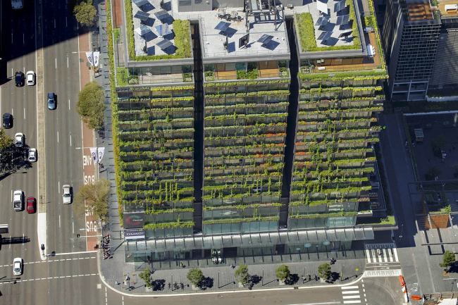  One Central Park.  Ateliers Jean Nouvel.   PTW Architects.  John Gollings.  Frasers Property  Sekisui House