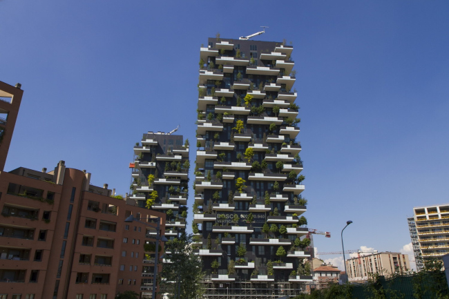 ����� �������� Bosco Verticale. ���� ������������� Stefano Boeri Architetti