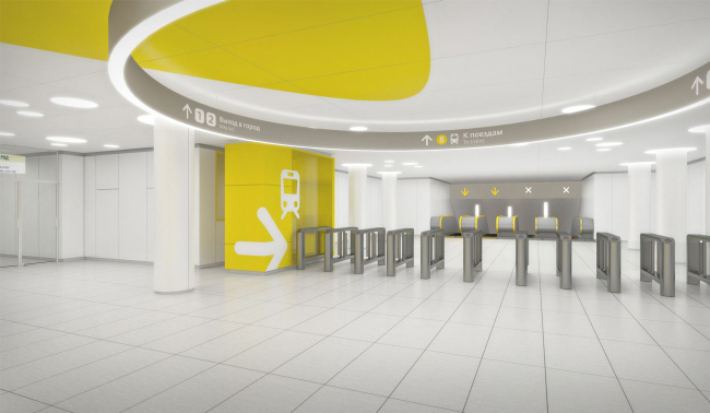 Станция метро «Солнцево», проект, 2014
