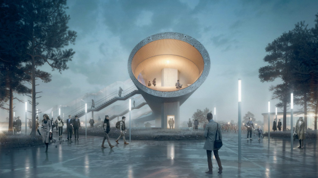 �������� ������ ������ ʸ�� �Luxigon, Tegmark,
COBE, DISSING+WEITLING architecture