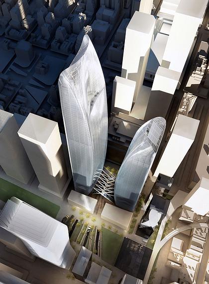 ������ Brookfield Properties (������� �������� & ������, SOM, SANAA � ��.)