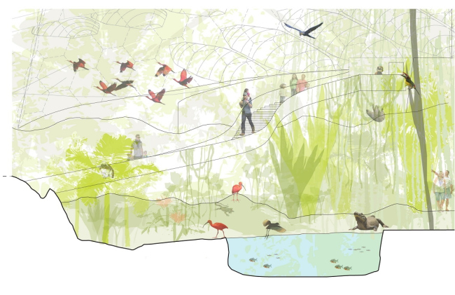 ������������� ����� Biodôme � AZPML, KANVA architecture, NEUF architect(e)s