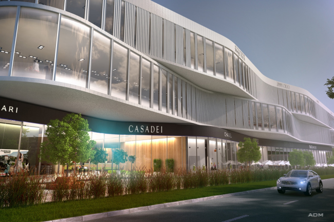 Hotel and shopping complex at the Leninsky Avenue � ADM Studio