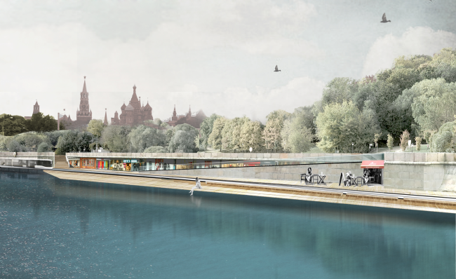 Concept of the riverfront development of the Moskva River � SWA Group