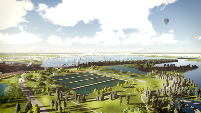 Concept of the riverfront development of the Moskva River � SWA Group