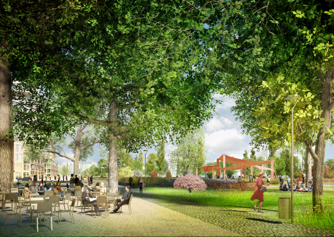 Concept of the riverfront development of the Moskva River � Maxwan + Atrium