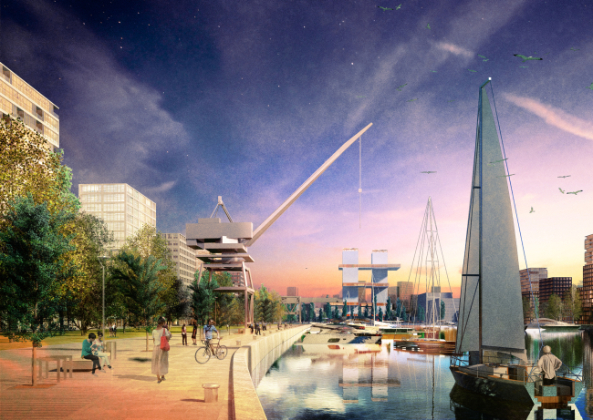 Concept of the riverfront development of the Moskva River � Maxwan + Atrium