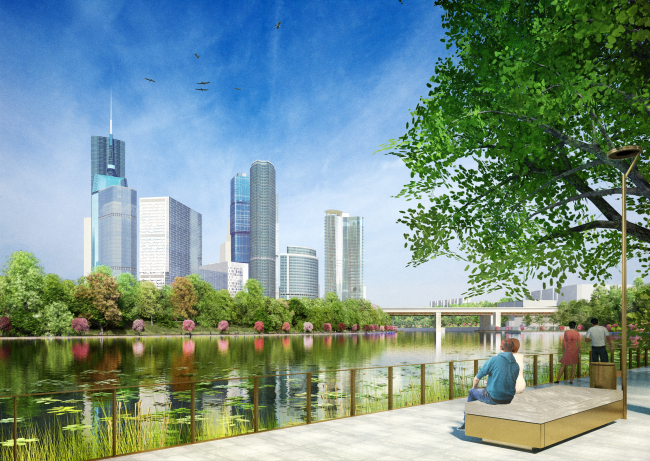 Concept of the riverfront development of the Moskva River � Maxwan + Atrium