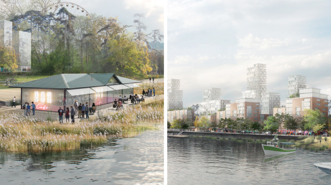 Concept of the riverfront development of the Moskva River � Ostozhenka