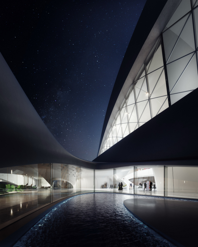 ����-�������� �������� Bee�ah. ������������: MIR � Zaha Hadid Architects